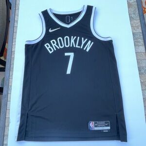 Brooklyn Nets Jersey Men’s L 48 Kevin Durant Nike 75th Anniversary ICON EDITION!